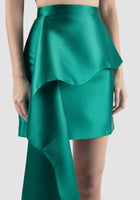 Green Tail mini skirt