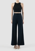 Dark blue Stanza bell-bottom pants