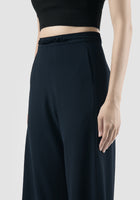 Dark blue Stanza bell-bottom pants