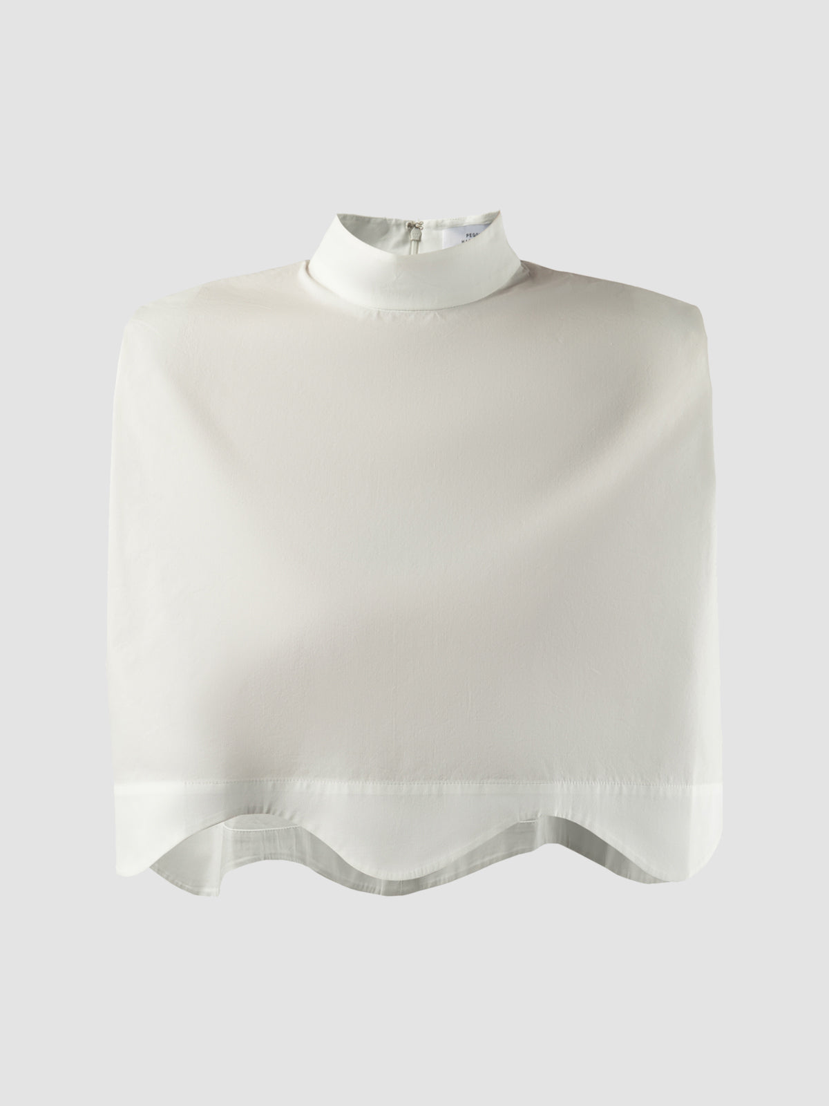 White Chub cropped blouse