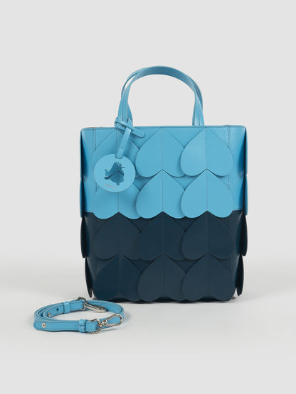 Azure blue Voyage tote bag