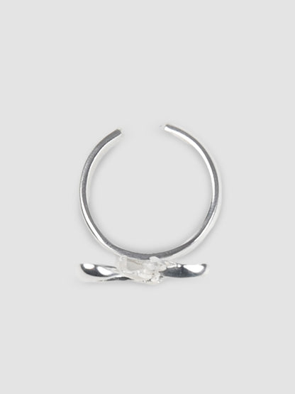 Silver Bow ring