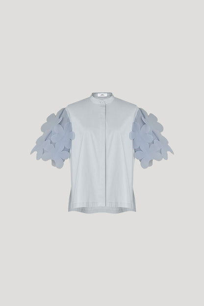 Roi Shirt in Sky Blue/Ash Blue