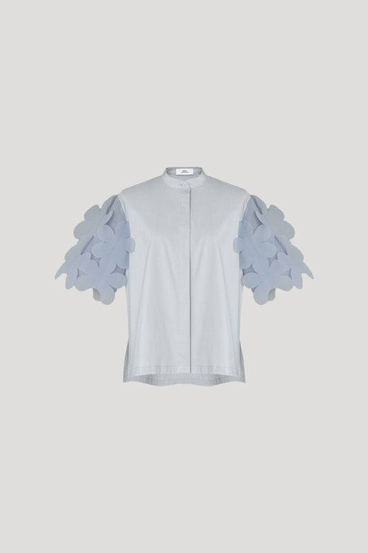 Roi Shirt in Sky Blue/Ash Blue