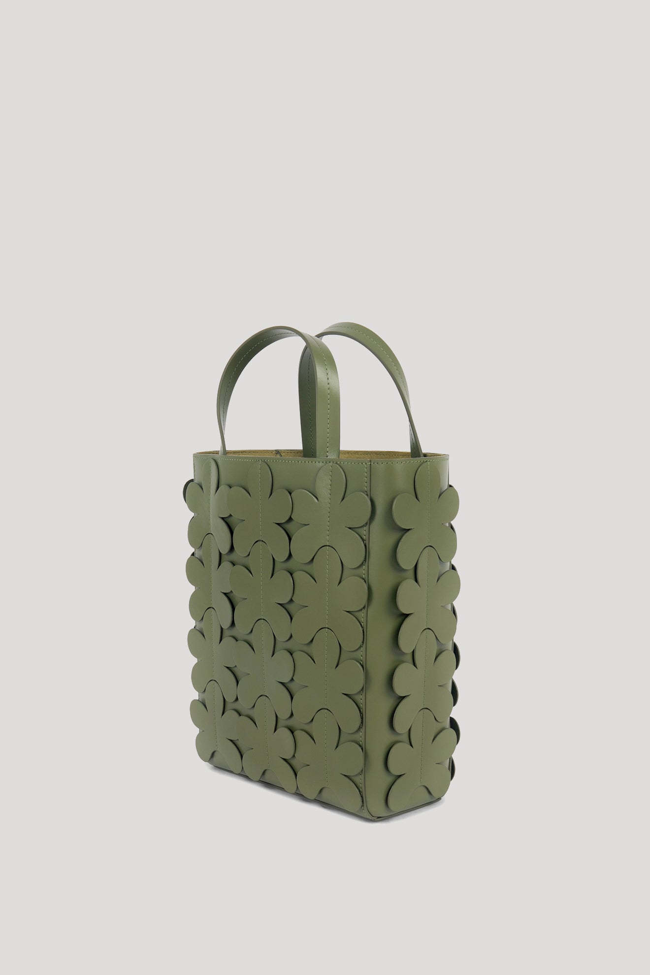 Olive green Scenique tote bag