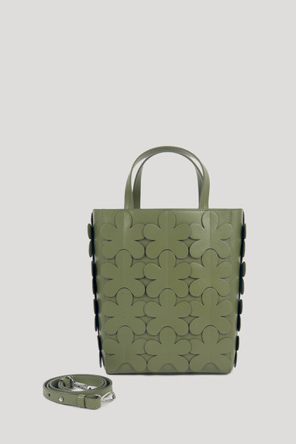 Olive green Scenique tote bag