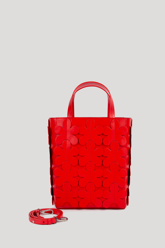 Sangria red Scenique tote bag