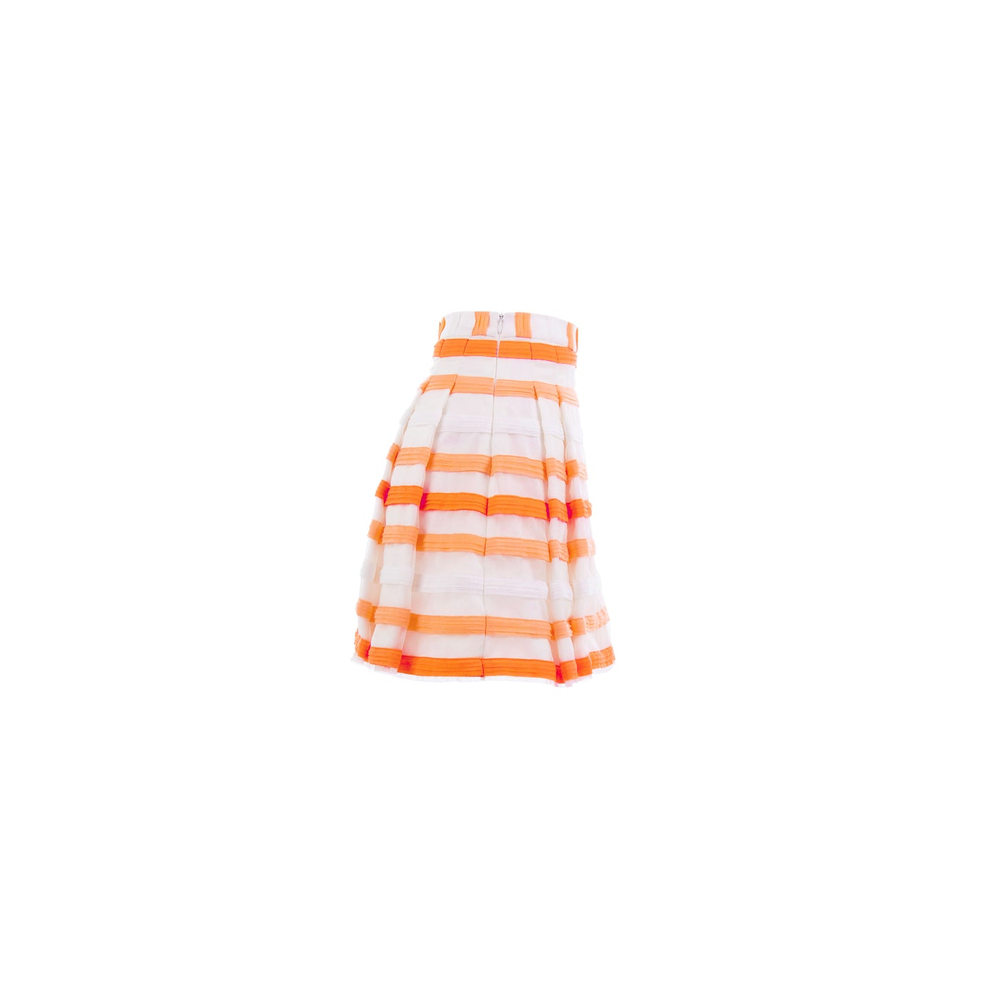 Tangerine Nutan fold skirt