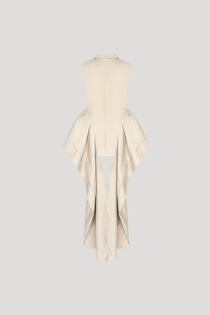 Tchaiko Vest in Beige