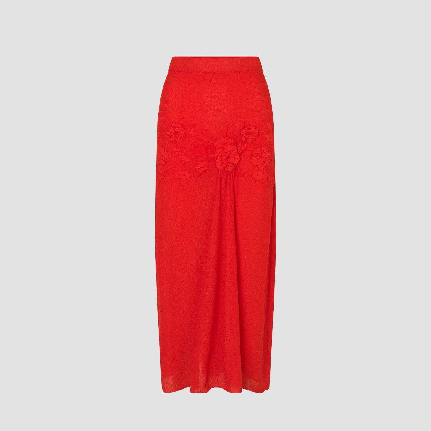 Red Villa Colette smock knit long skirt