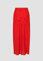 Red Villa Colette smock knit long skirt