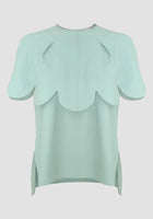 Beamish mint green short-sleeved top