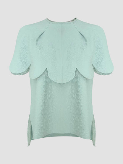 Beamish mint green short-sleeved top