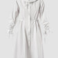 Sola white mini shirt-dress jacket