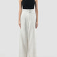 Lava white high-waisted long pants