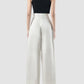 Lava white high-waisted long pants