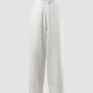 Lava white high-waisted long pants