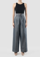 Lava blue jeans high-waisted long pants