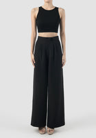 Rubi black wide pants