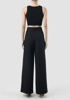 Rubi black wide pants