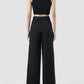 Rubi black wide pants