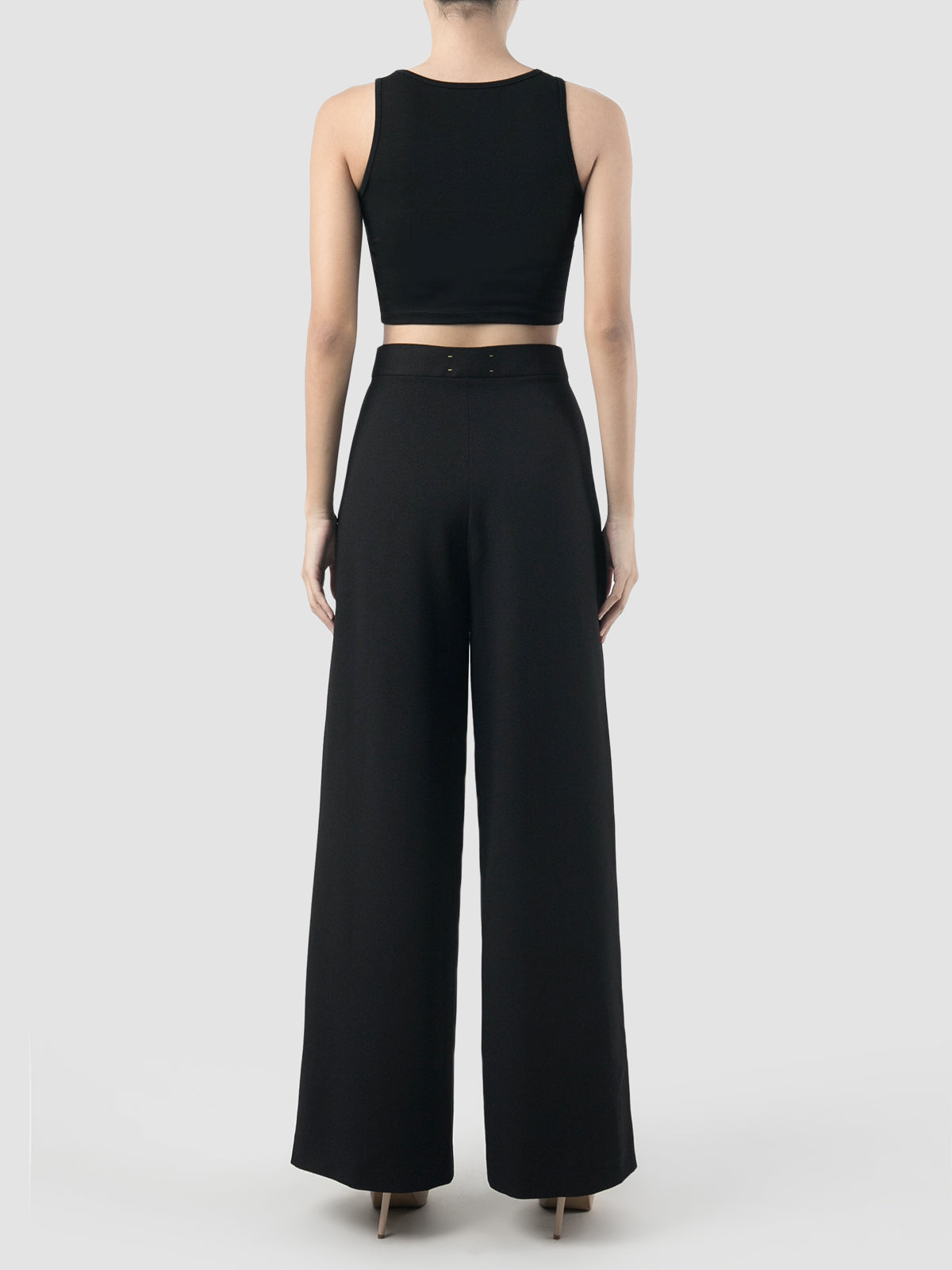 Rubi black wide pants