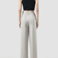 Cosmos light grey straight long pants