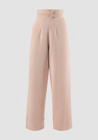 Lava blush pink high-waisted long pants