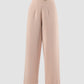 Lava blush pink high-waisted long pants