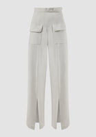 Cosmos light grey straight long pants