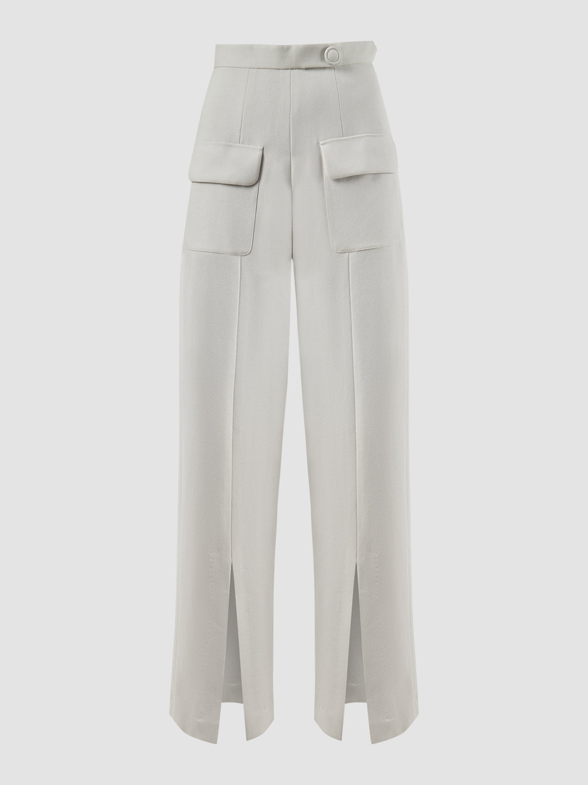 Cosmos light grey straight long pants