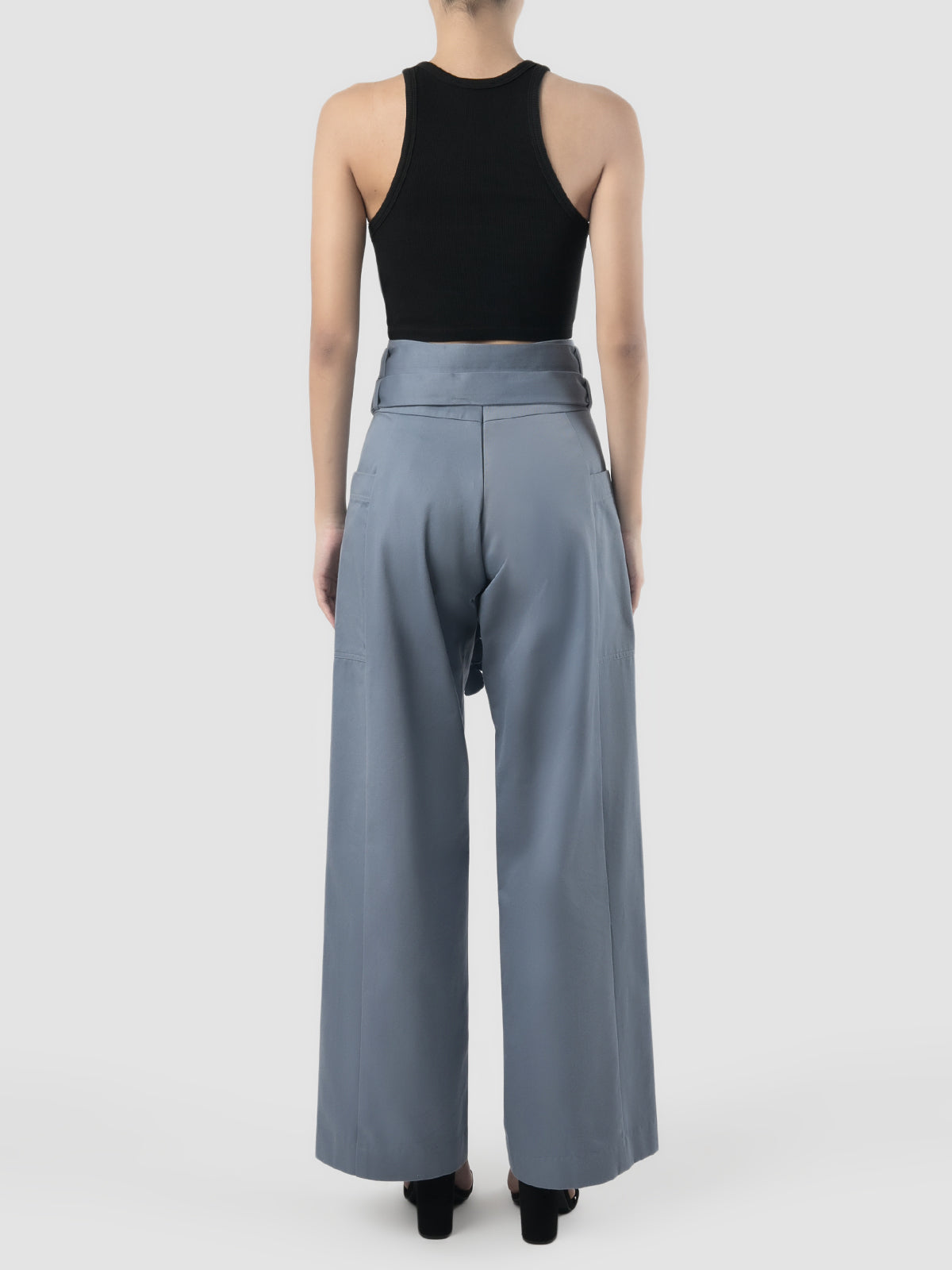 Ren grey wide-legged pants