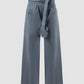 Ren grey wide-legged pants