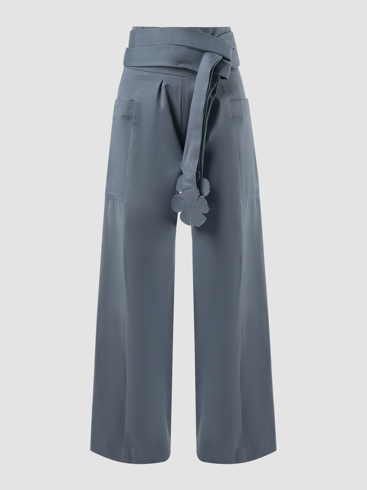 Ren grey wide-legged pants