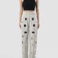 Mirror light grey long pants