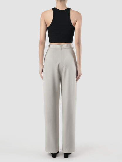 Mirror light grey long pants