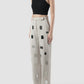 Mirror light grey long pants