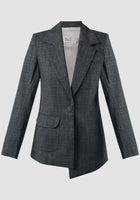 Mono navy jeans suit jacket