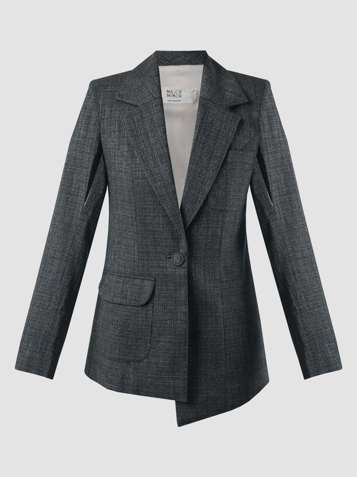 Mono navy jeans suit jacket