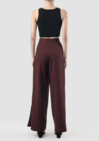 Phal maroon straight long pants