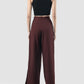 Phal maroon straight long pants