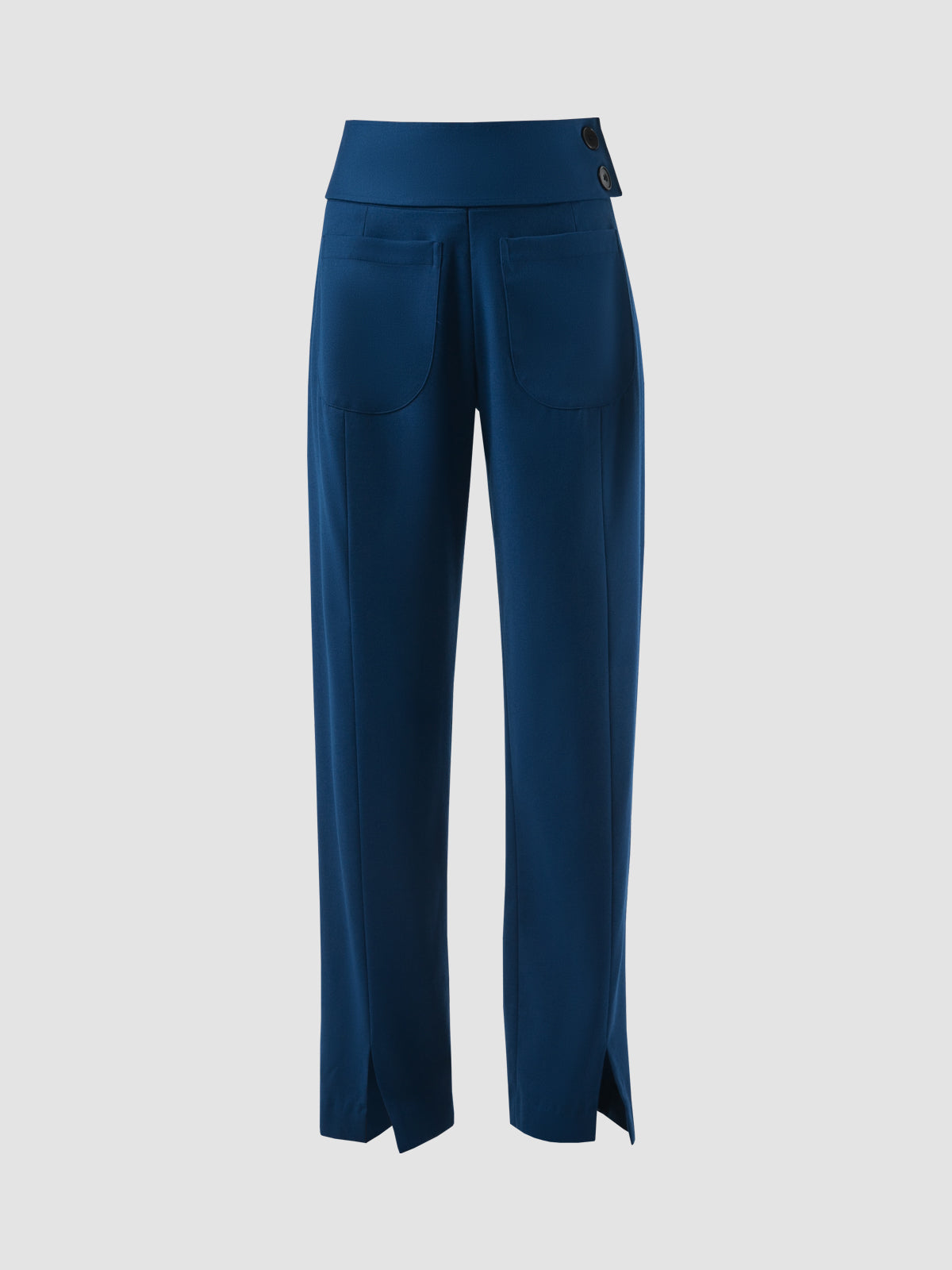 Petal blue straight pants