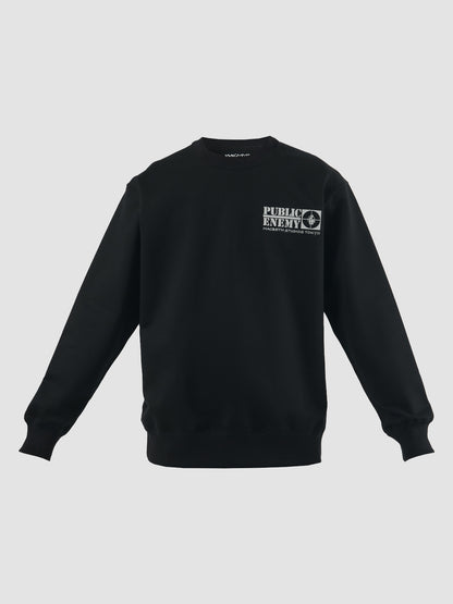 Black 105 crew neck sweatshirt