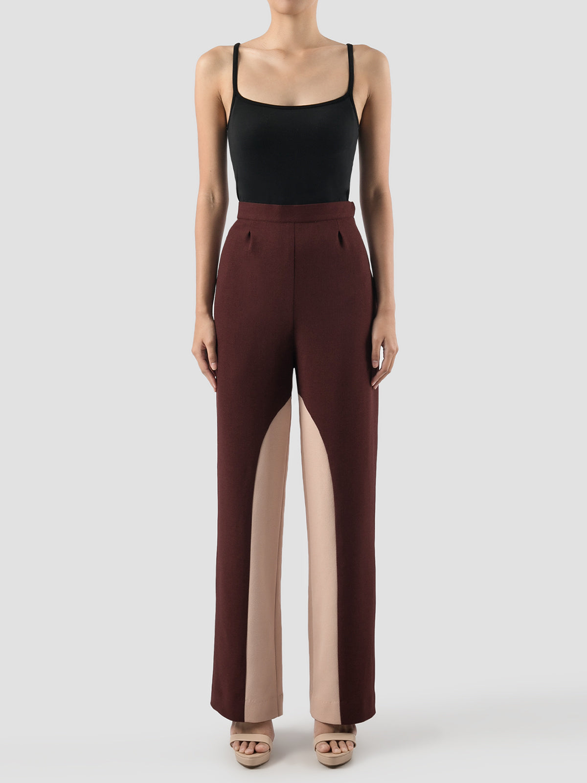 Caly Long Pant In Red