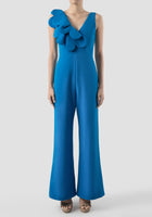 Witzend blue sleeveless jumpsuit