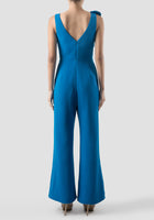 Witzend blue sleeveless jumpsuit