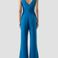 Witzend blue sleeveless jumpsuit