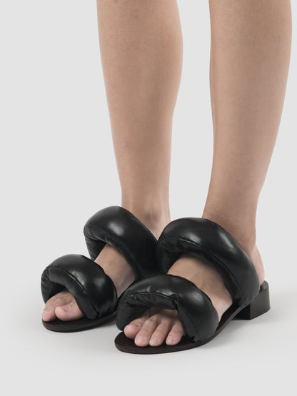 Black Pillow sandal